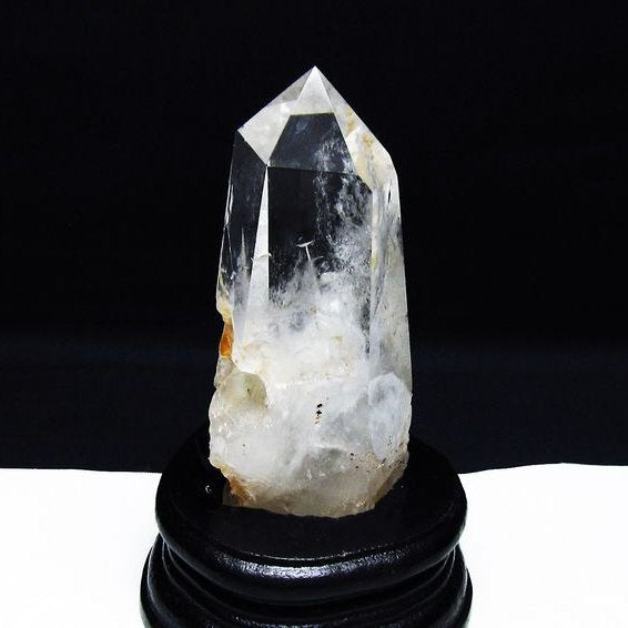 水晶 六角柱 台座付属 一点物  152-3071