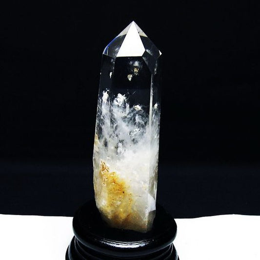 水晶 六角柱 台座付属 一点物 152-3081