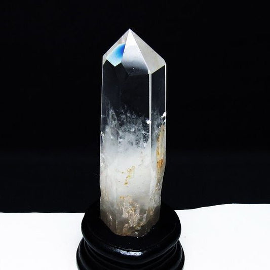 水晶 六角柱 台座付属 一点物  152-3091