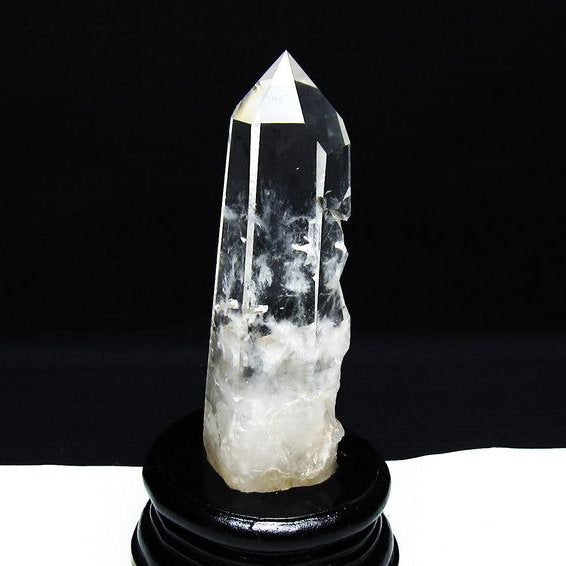 水晶 六角柱 台座付属 一点物  152-3104