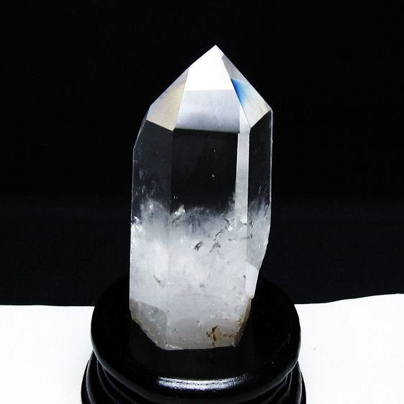 水晶 六角柱 台座付属 一点物  152-3106