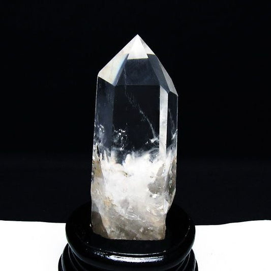 水晶 六角柱 台座付属 一点物  152-3108