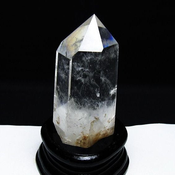 水晶 六角柱 台座付属 一点物  152-3113