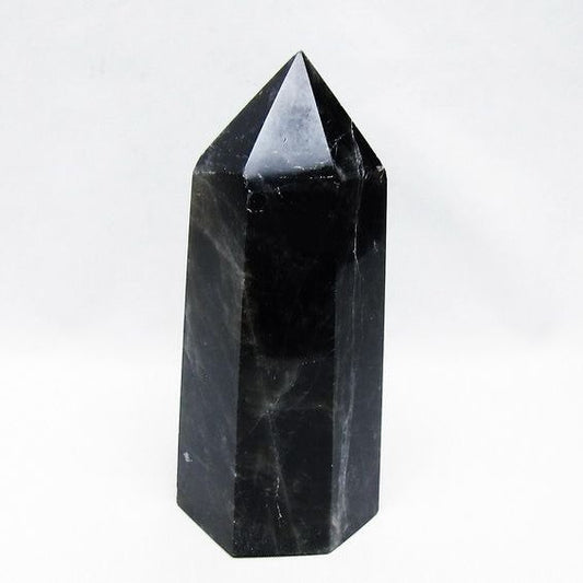 モリオン ポイント  黒水晶 六角柱 一点物 152-3936