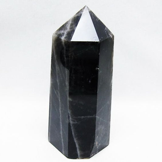 モリオン ポイント  黒水晶 六角柱 一点物 152-3939
