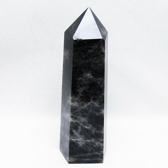 モリオン ポイント  黒水晶 六角柱 一点物 152-3941