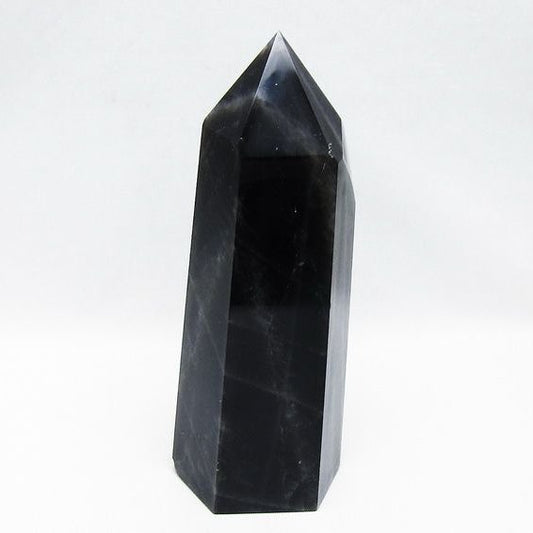 モリオン ポイント  黒水晶 六角柱 一点物 152-3945