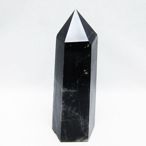 モリオン ポイント  黒水晶 六角柱 一点物 152-3946