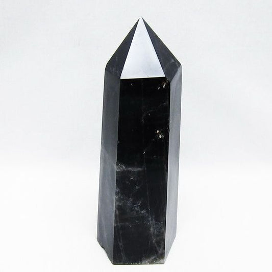 モリオン ポイント  黒水晶 六角柱 一点物 152-3946