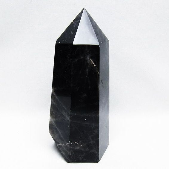 モリオン ポイント  黒水晶 六角柱 一点物 152-3947