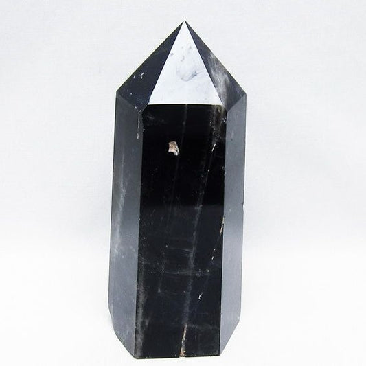 モリオン ポイント  黒水晶 六角柱 一点物 152-3948