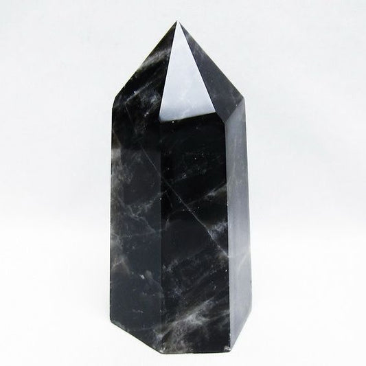 モリオン ポイント  黒水晶 六角柱 一点物 152-3951
