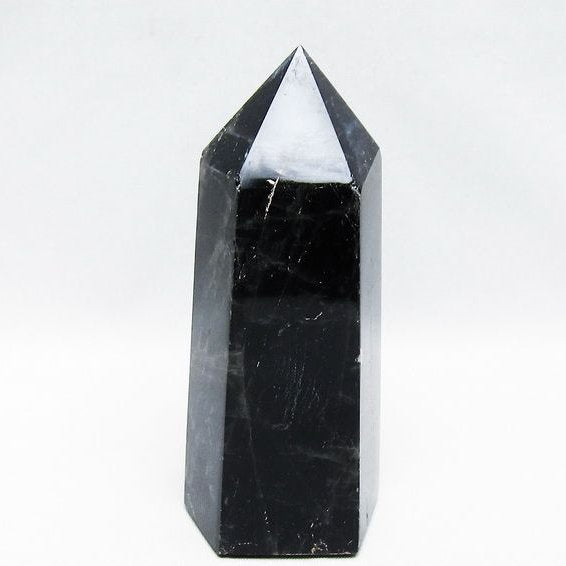モリオン ポイント  黒水晶 六角柱 一点物 152-3955