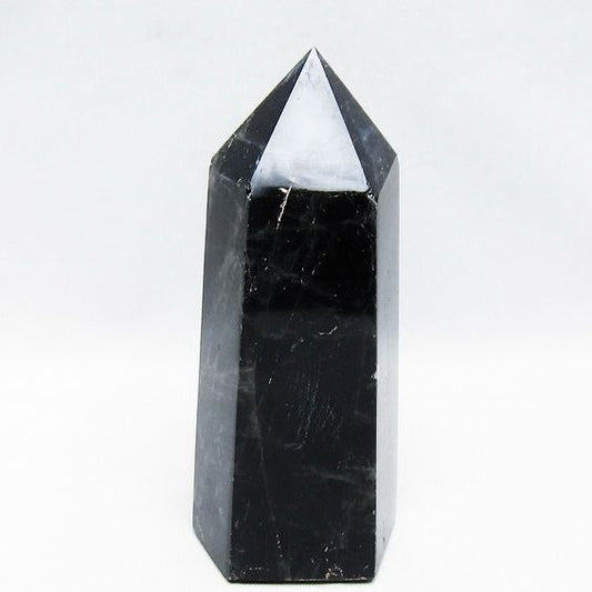 モリオン ポイント  黒水晶 六角柱 一点物 152-3955