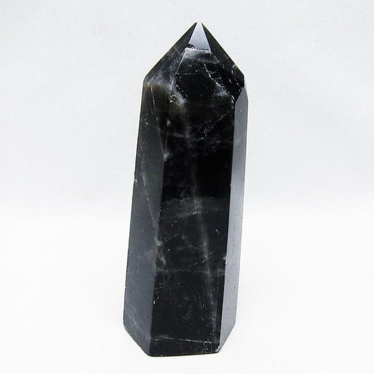 モリオン ポイント  黒水晶 六角柱 一点物 152-3956