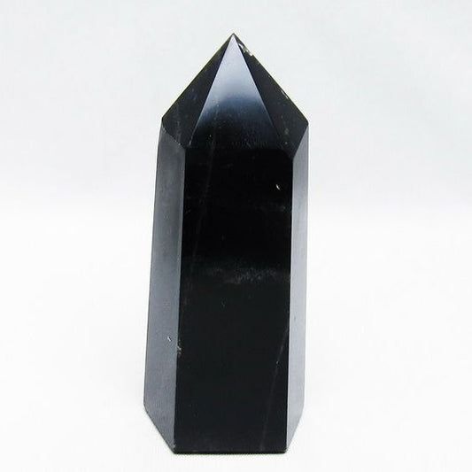 モリオン ポイント  黒水晶 六角柱 一点物 152-3958