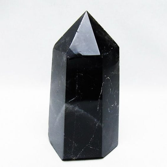 モリオン ポイント  黒水晶 六角柱 一点物 152-3959