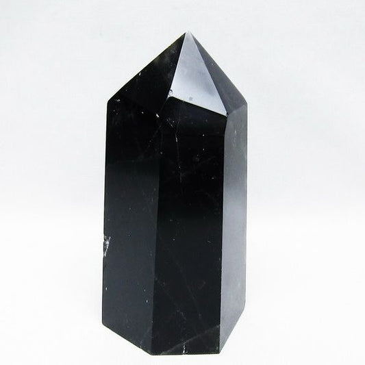 モリオン ポイント  黒水晶 六角柱 一点物 152-3961