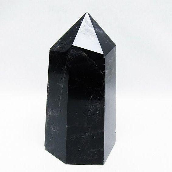 モリオン ポイント  黒水晶 六角柱 一点物 152-3962