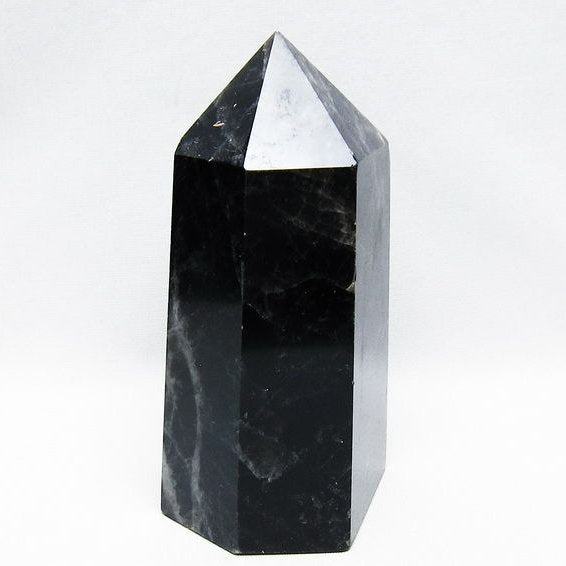 モリオン ポイント  黒水晶 六角柱 一点物 152-3965