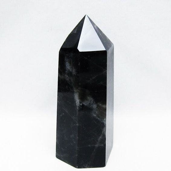 モリオン ポイント  黒水晶 六角柱 一点物 152-3967