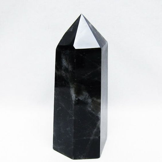 モリオン ポイント  黒水晶 六角柱 一点物 152-3967