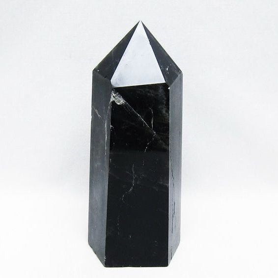 モリオン ポイント  黒水晶 六角柱 一点物 152-3969