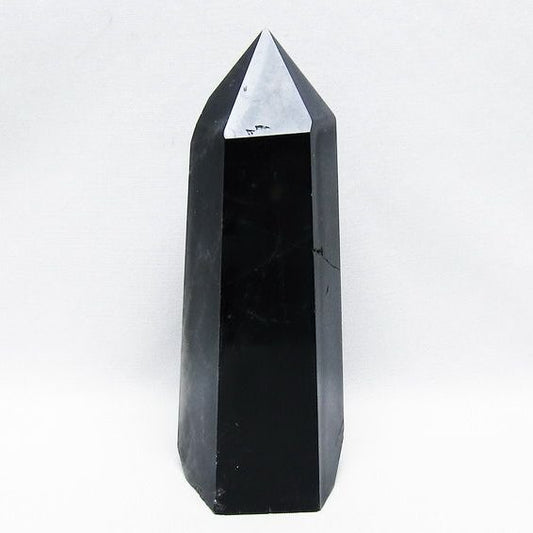 モリオン ポイント  黒水晶 六角柱 一点物 152-3972