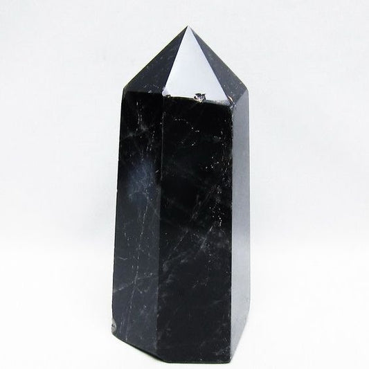 モリオン ポイント  黒水晶 六角柱 一点物 152-3979