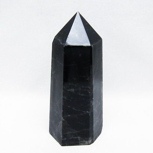 モリオン ポイント  黒水晶 六角柱 一点物 152-3983