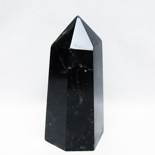モリオン ポイント  黒水晶 六角柱 一点物 152-3987