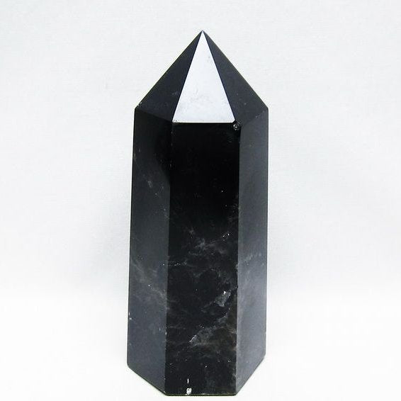 モリオン ポイント  黒水晶 六角柱 一点物 152-3990