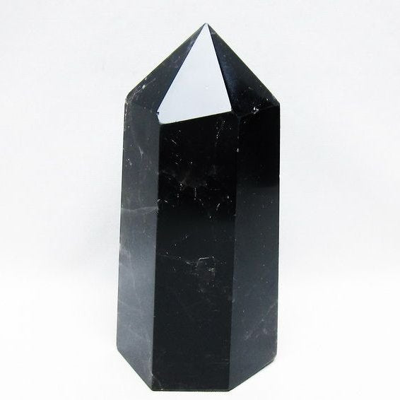 モリオン ポイント  黒水晶 六角柱 一点物 152-3991