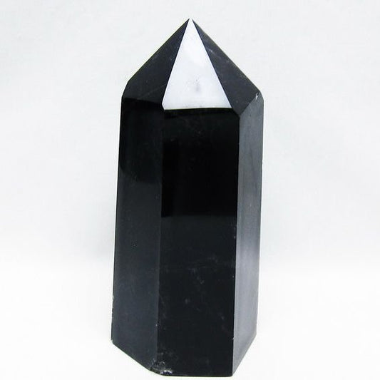 モリオン ポイント  黒水晶 六角柱 一点物 152-3992