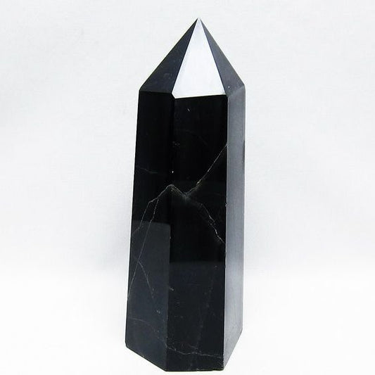 モリオン ポイント  黒水晶 六角柱 一点物 152-3994