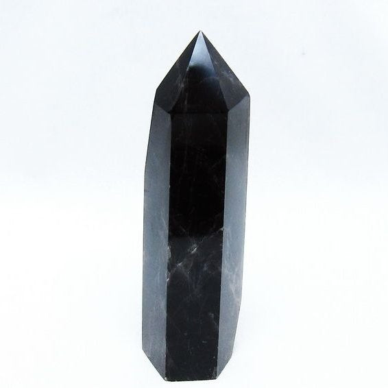モリオン 黒水晶 六角柱 ポイント 一点物 152-4064