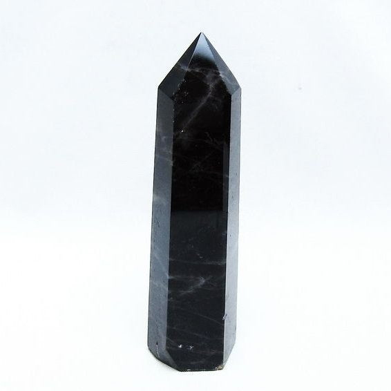 モリオン 黒水晶 六角柱 ポイント 一点物 152-4066
