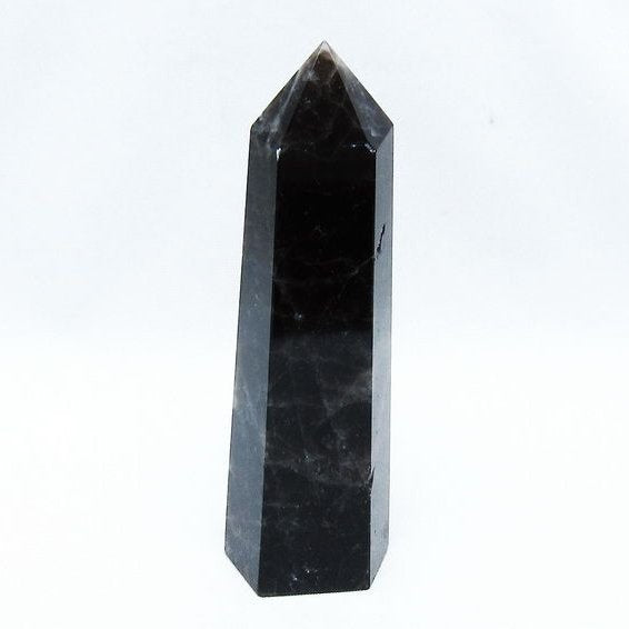 モリオン 黒水晶 六角柱 ポイント 一点物 152-4068