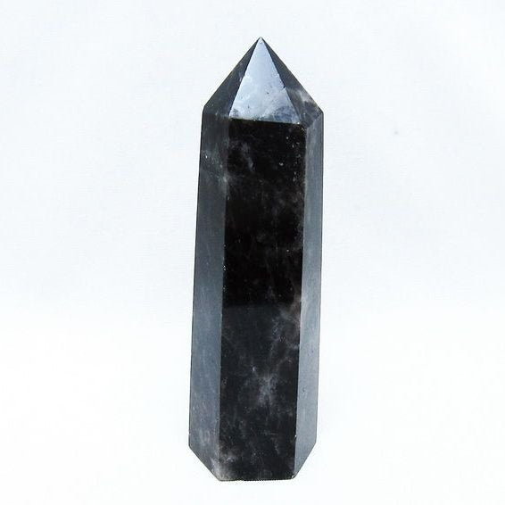 モリオン 黒水晶 六角柱 ポイント 一点物 152-4070