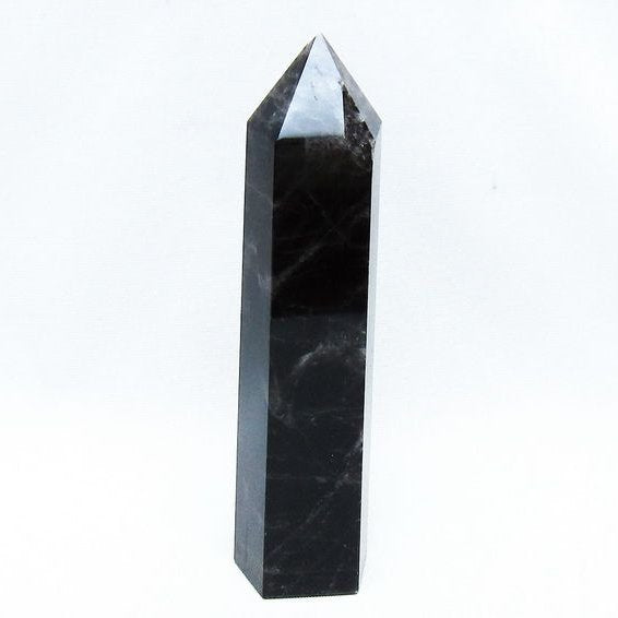 モリオン 黒水晶 六角柱 ポイント 一点物 152-4071