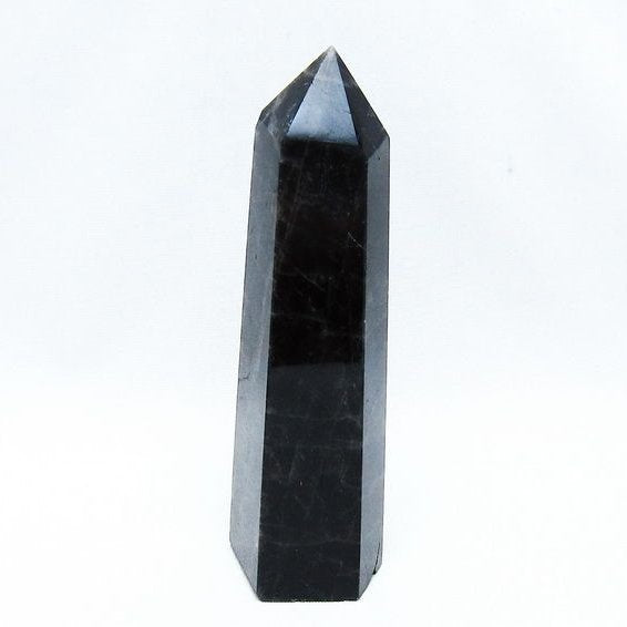 モリオン 黒水晶 六角柱 ポイント 一点物 152-4072