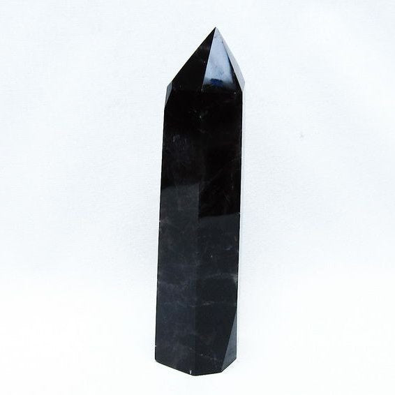 モリオン 黒水晶 六角柱 ポイント 一点物 152-4076