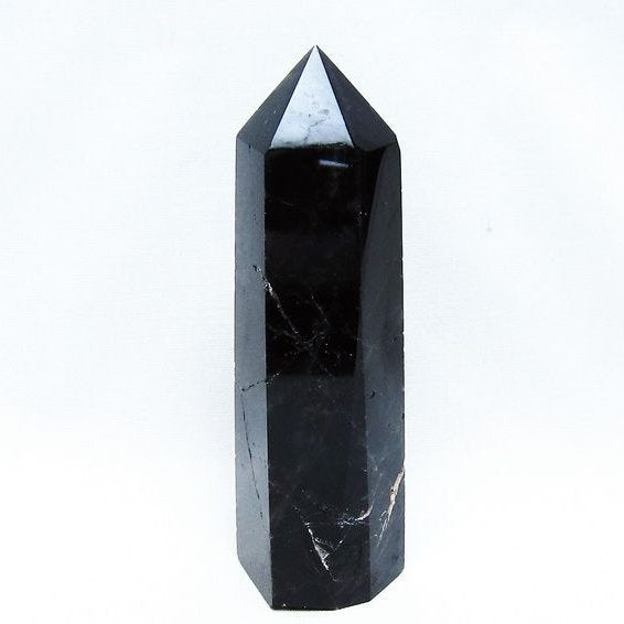 モリオン 黒水晶 六角柱 ポイント 一点物 152-4078