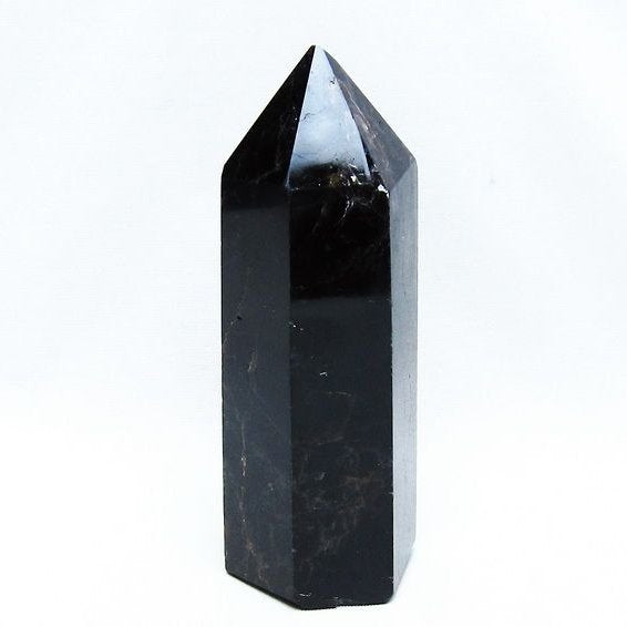 モリオン 黒水晶 六角柱 ポイント 一点物 152-4080