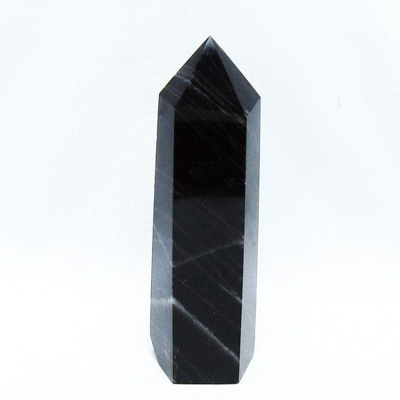 モリオン 黒水晶 六角柱 ポイント 一点物 152-4083
