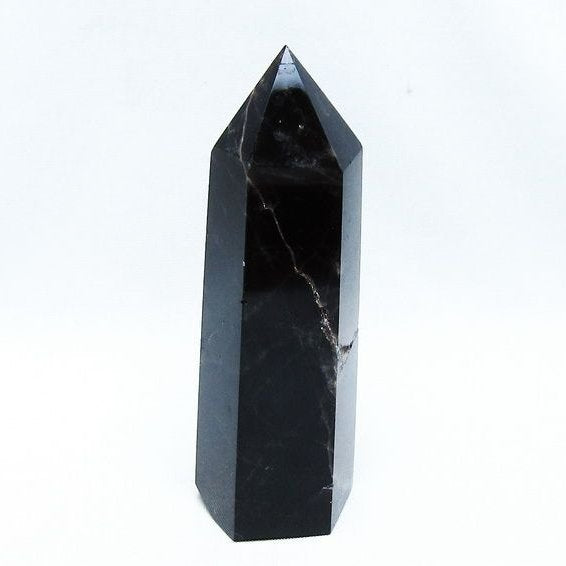 モリオン 黒水晶 六角柱 ポイント 一点物 152-4085