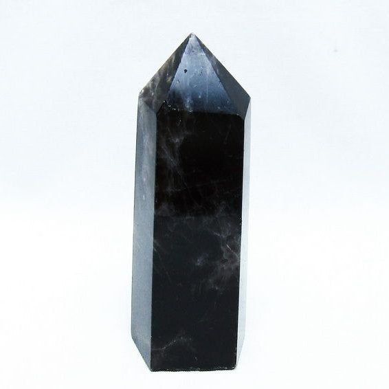 モリオン 黒水晶 六角柱 ポイント 一点物 152-4087