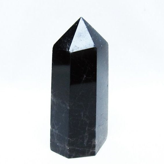 モリオン 黒水晶 六角柱 ポイント 一点物 152-4090