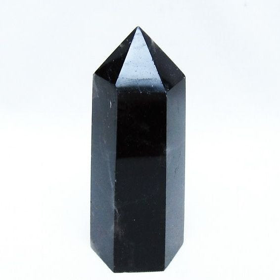 モリオン 黒水晶 六角柱 ポイント 一点物 152-4091