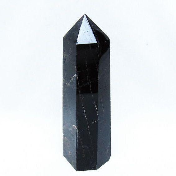 モリオン 黒水晶 六角柱 ポイント 一点物 152-4095